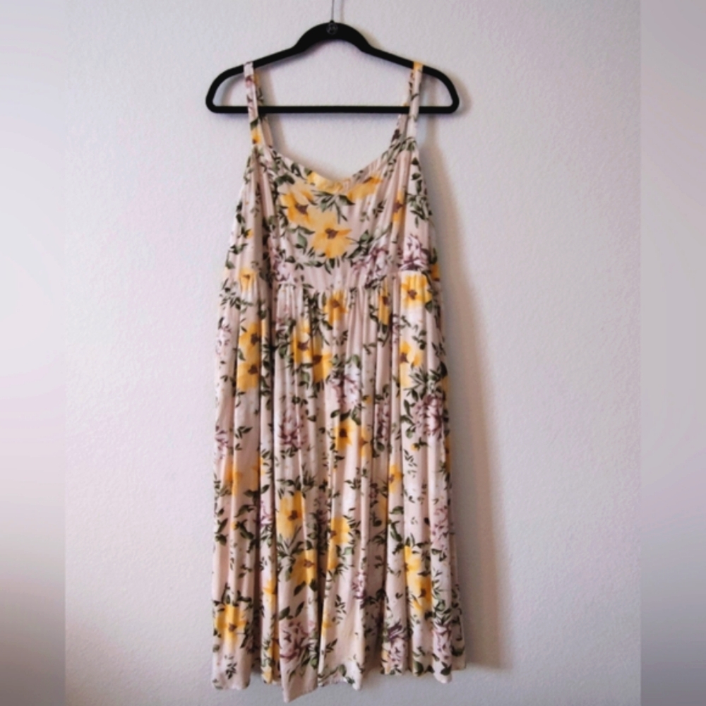 Floral Halter Dress